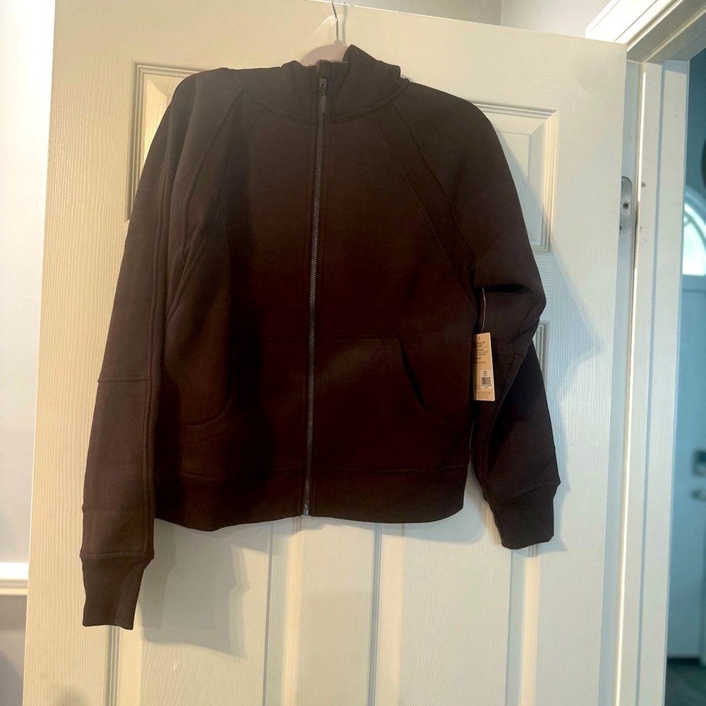 Brown Danskin zip up sweatshirt